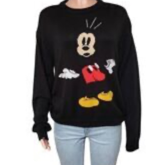 H&M Disney Surprised Mickey Mouse Oversized Sweater - Picture 4 of 7